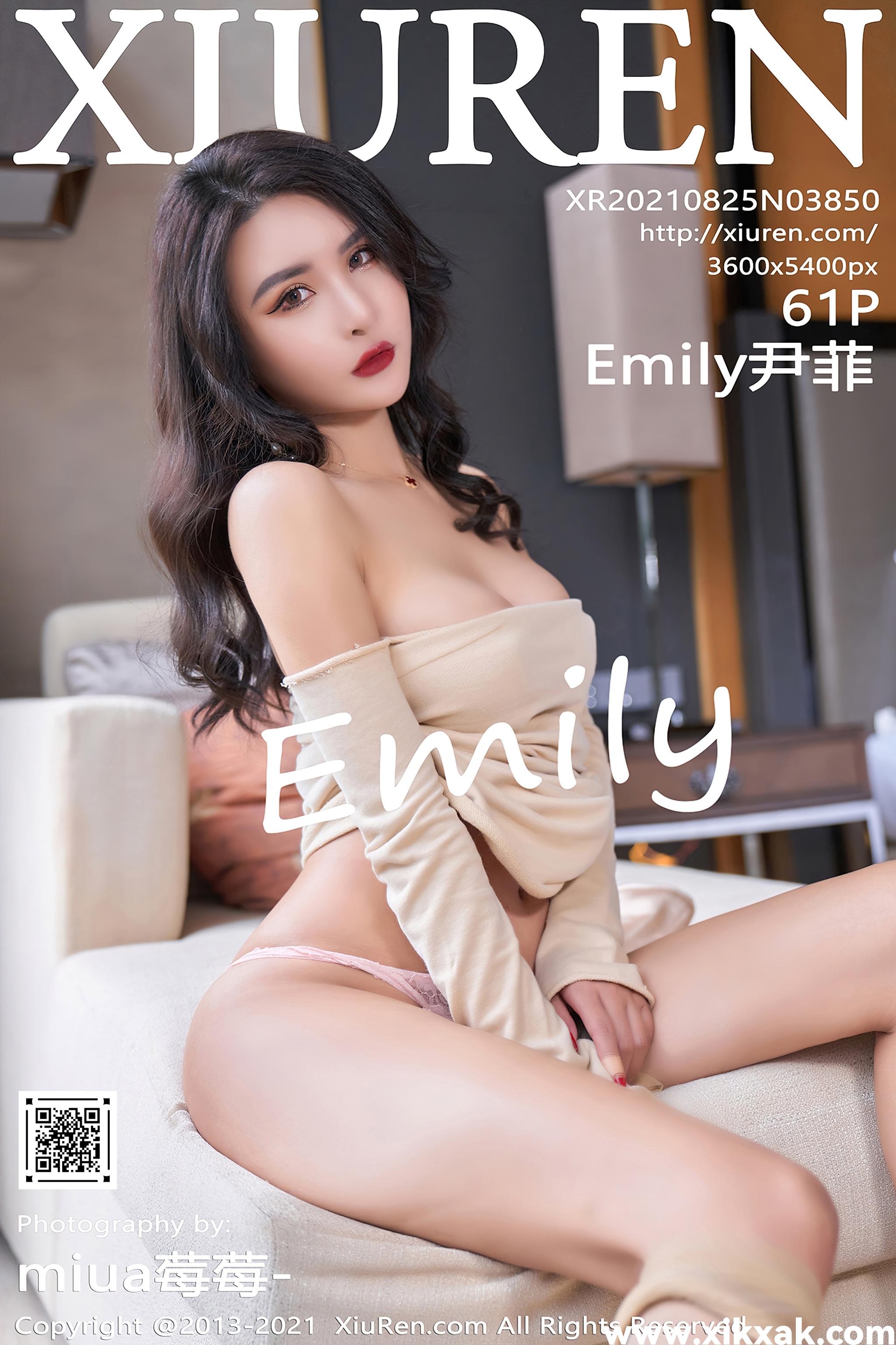 [Xiuren秀人网]2021.08.25 NO.3850 Emily尹菲[61 1P]